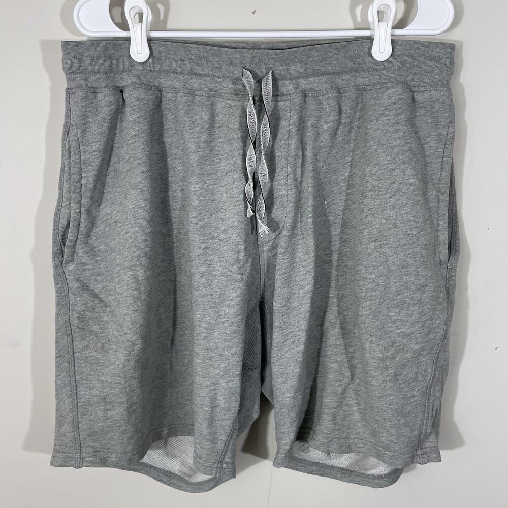 Wings + Horns Sweat Shorts Men’s Size XL Gray French Terry 9” Inseam